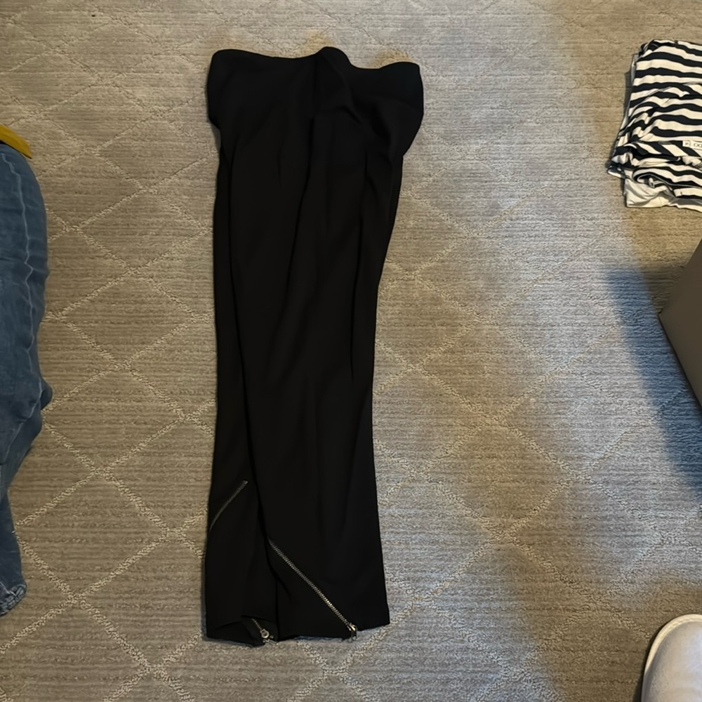 Lysse black leggings with zipper at ankles